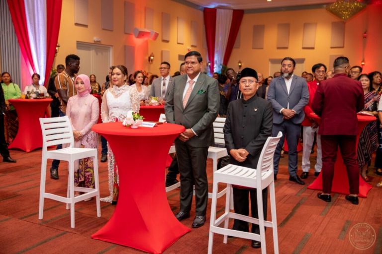 Read more about the article President en First Lady bij receptie i.v.m. onafhankelijkheidsdag Indonesië